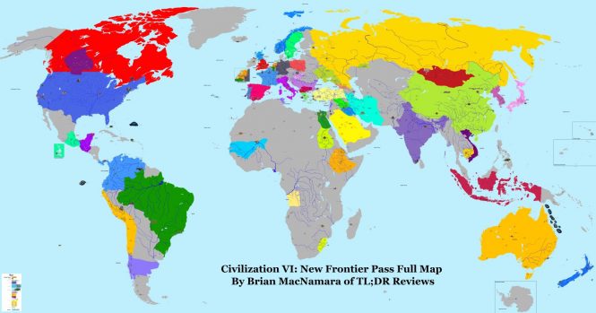civilization vi earth map