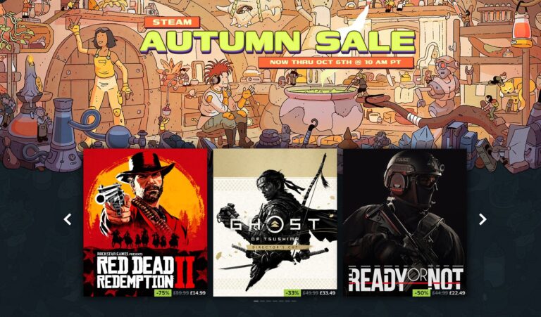 Steam autumn sale or christmas sale