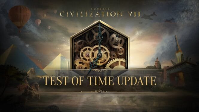 Official Test of Time art for Civilization VII Arcade Edition