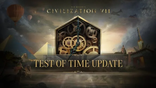 Official Test of Time art for Civilization VII Arcade Edition