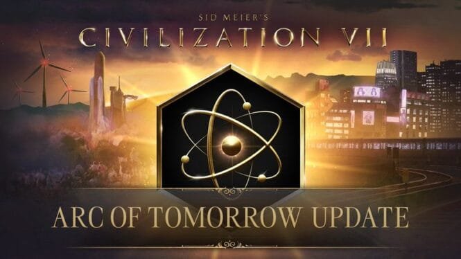 Official Civilization VII Arc of Tomorrow Atomic Age art