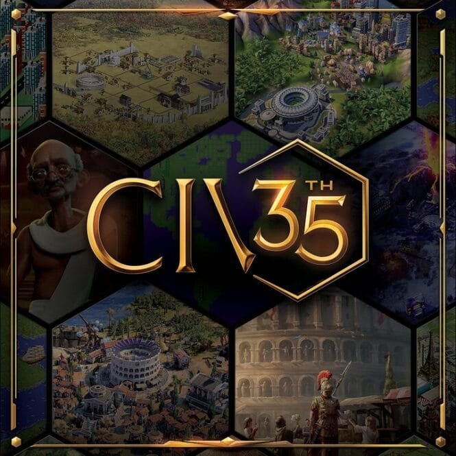 Official Civilization 35th anniversary art