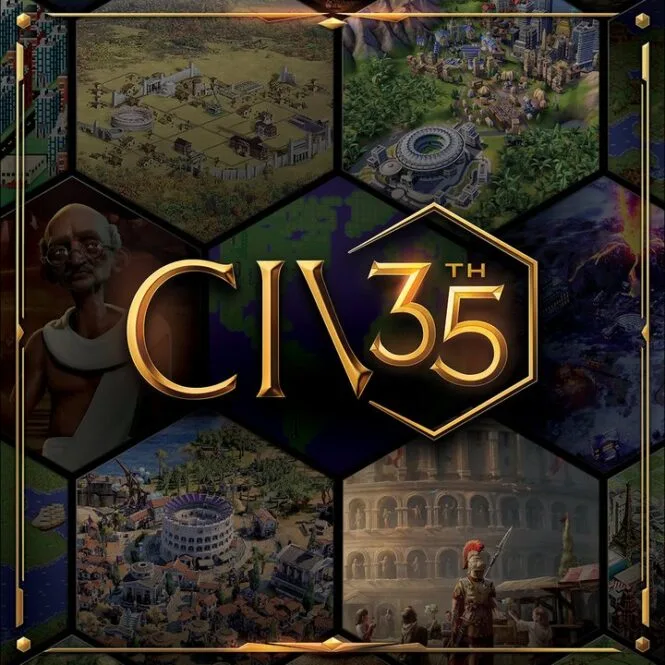 Official Civilization 35th anniversary art
